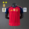 Maillot Espagne Domicile version joueur Coupe du Monde 2026 2 étoiles
