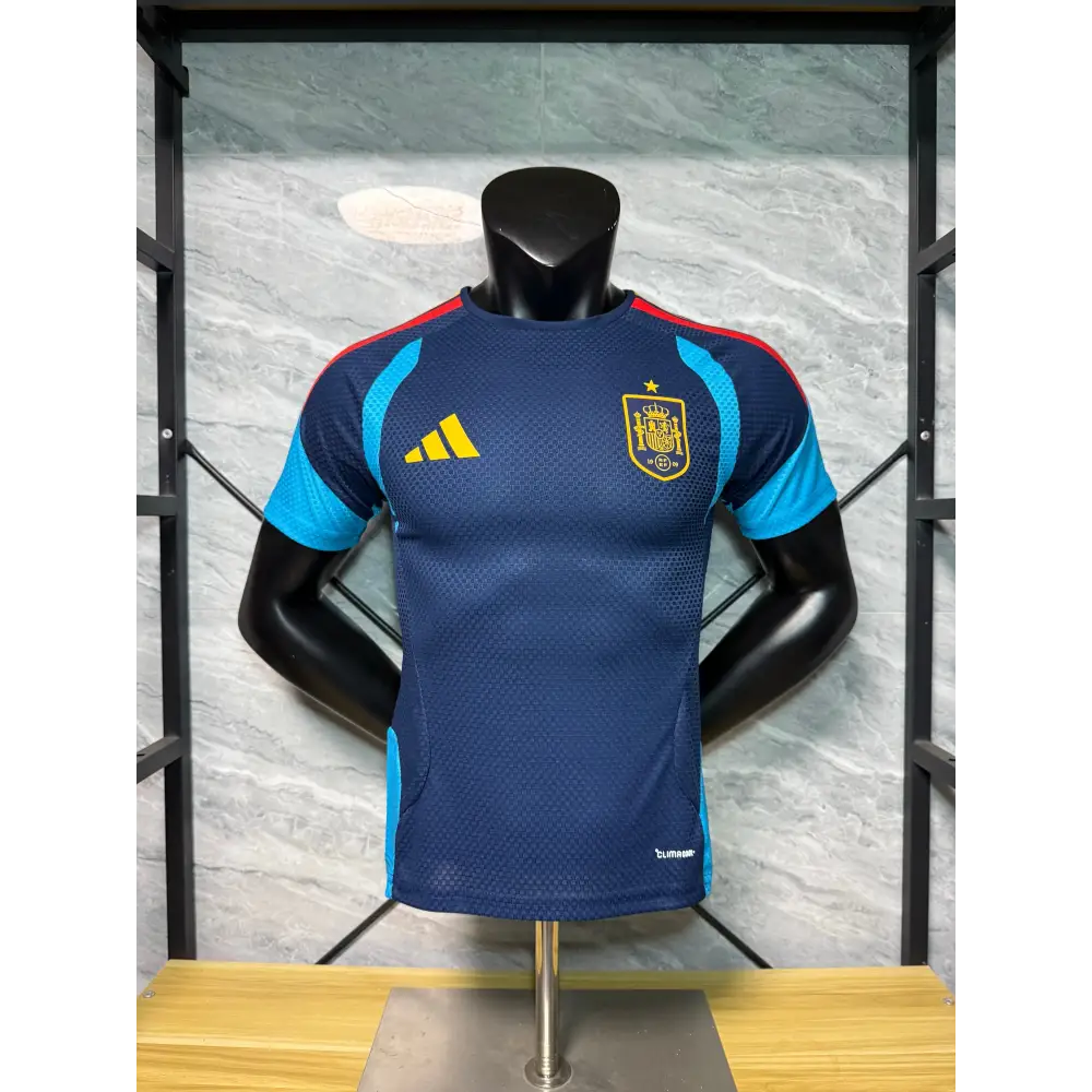 Maillot Espagne Pré Match version joueur Coupe du Monde 2026