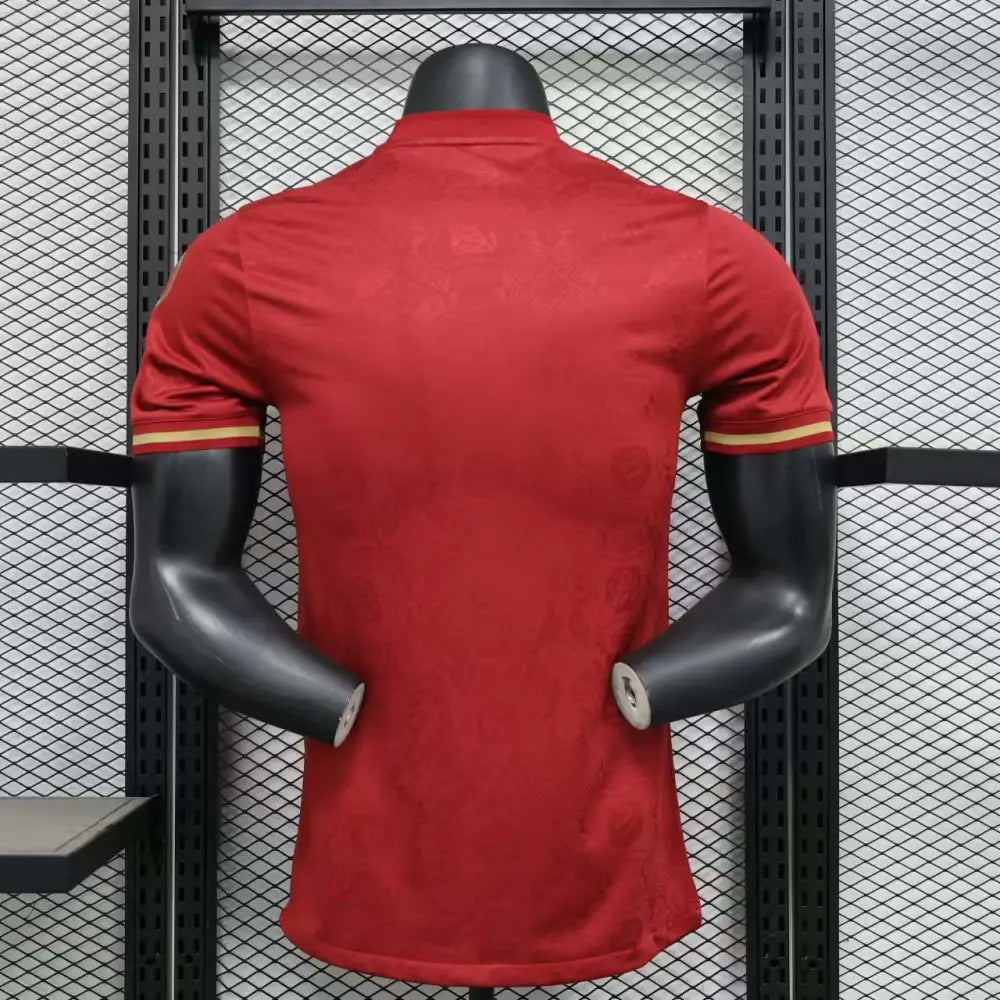 Maillot FC Bayern Munich 125 ans rouge 2025/2026
