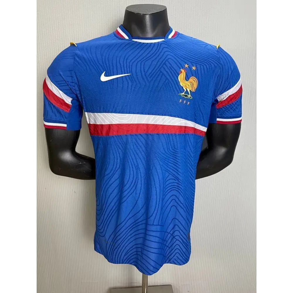 Maillot France Concept bleu version joueur Coupe du Monde 2026