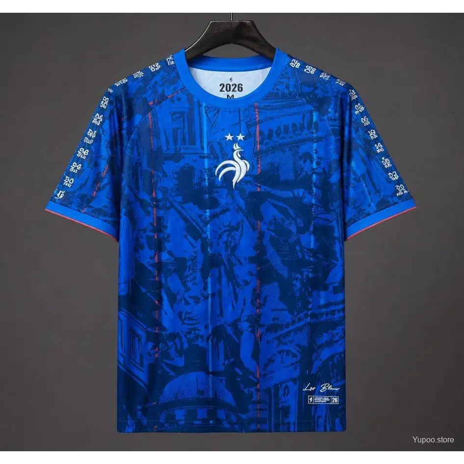 Maillot France Coupe du Monde 2026 Concept Bleu Royal