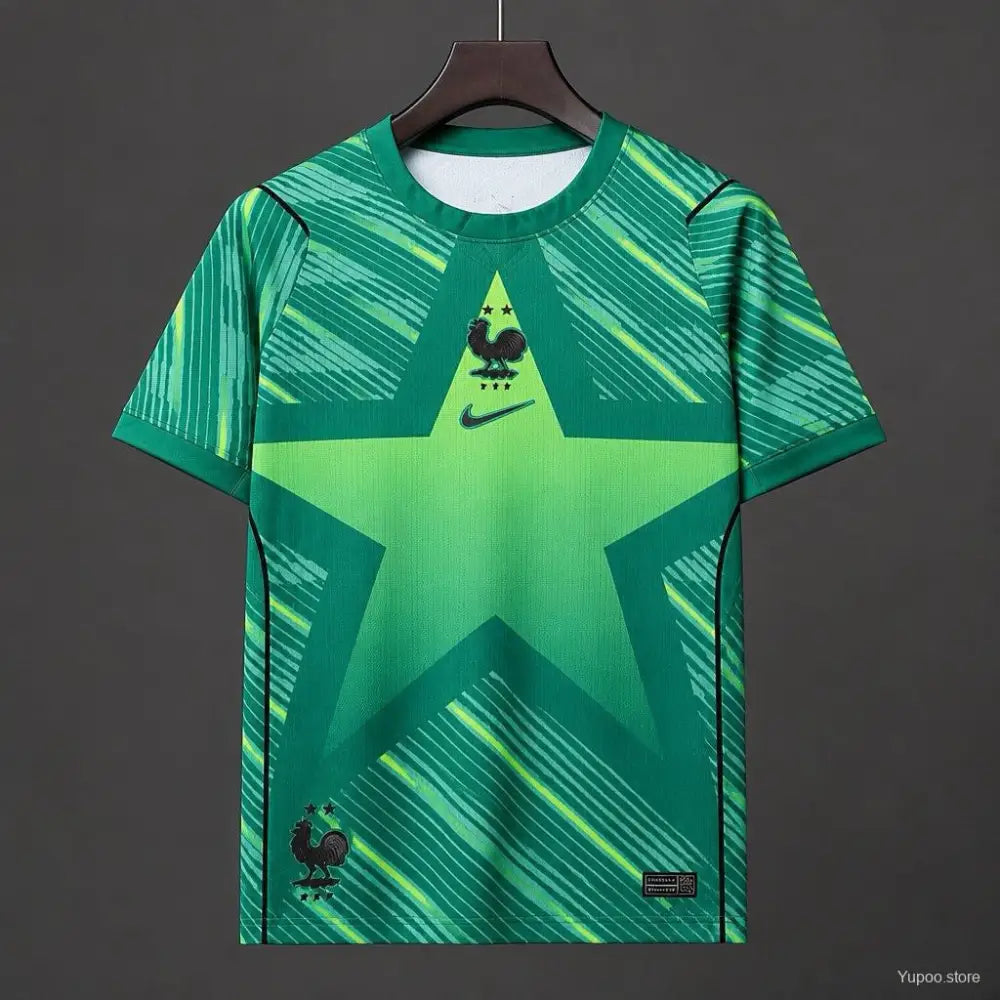 Maillot France Coupe du Monde 2026 Gardien vert