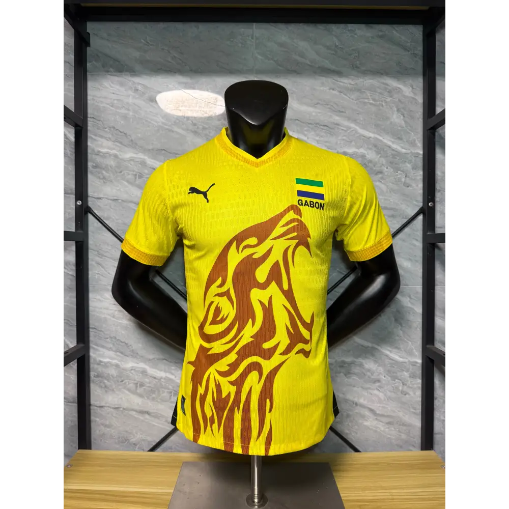 Maillot Gabon Concept Jaune CAN 2025