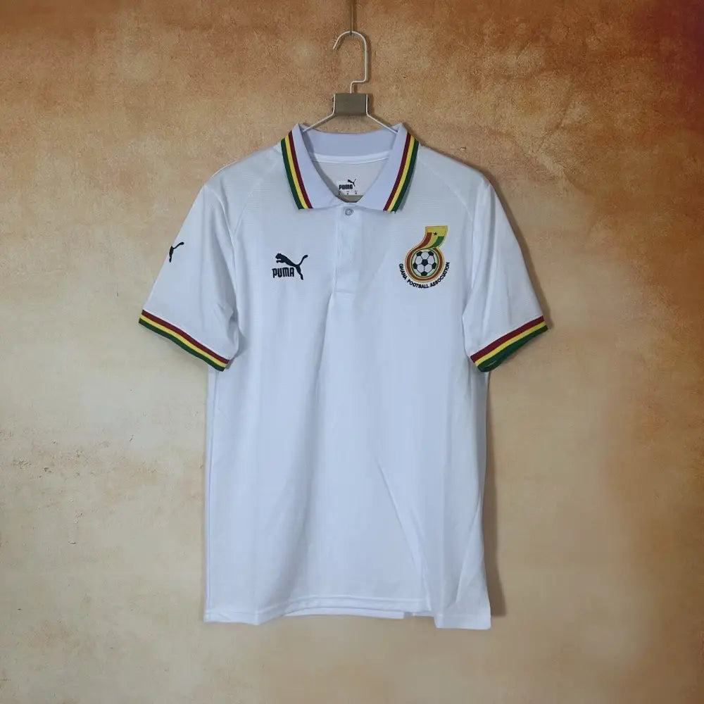 Maillot Ghana concept blanc Coupe du Monde 2026