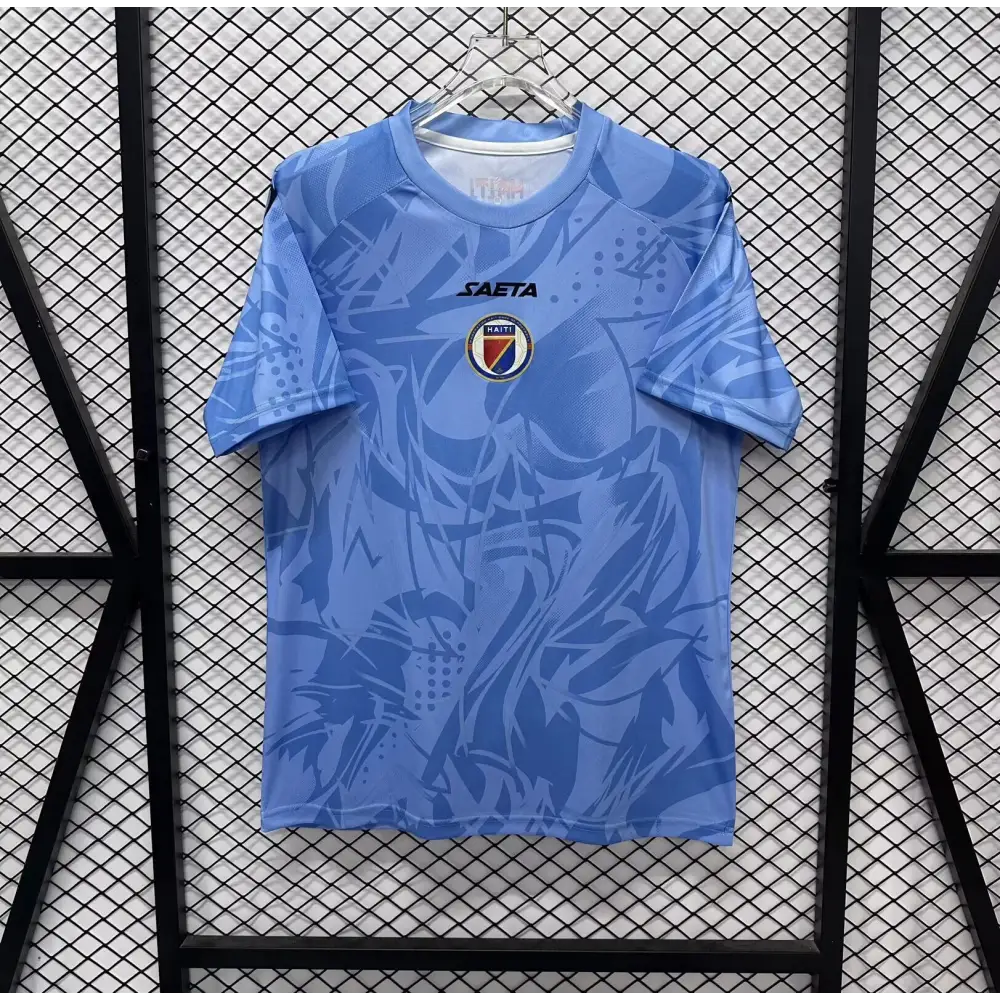 Maillot Haiti Coupe du Monde 2026 Gardien bleu