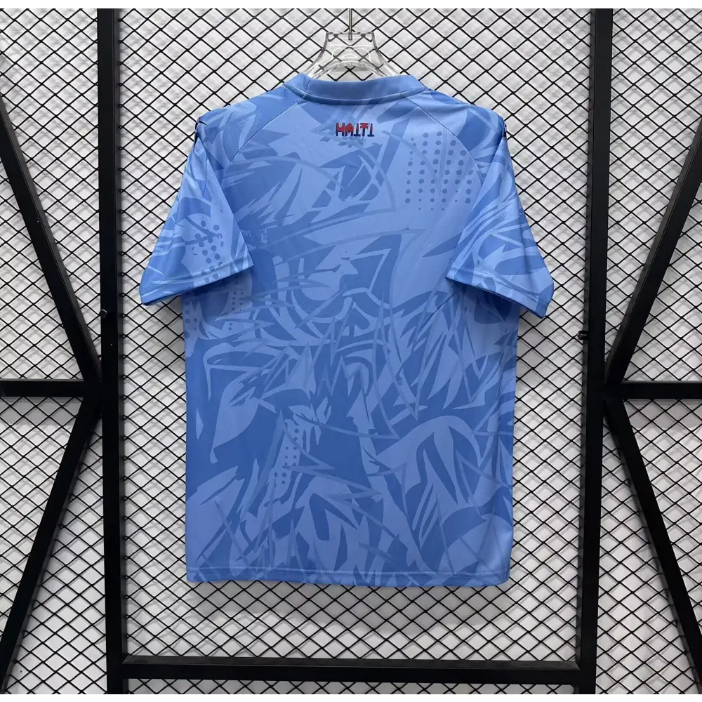 Maillot Haiti Coupe du Monde 2026 Gardien bleu