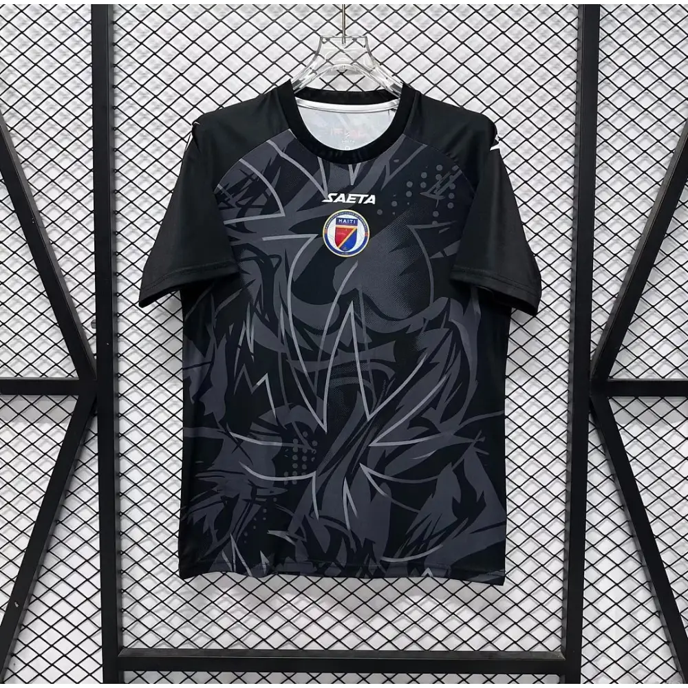 Maillot Haiti Coupe du Monde 2026 Gardien Noir