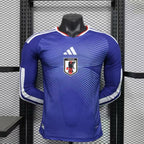 Maillot Japon Domicile Version Joueur Manches Longues Coupe du Monde 2026