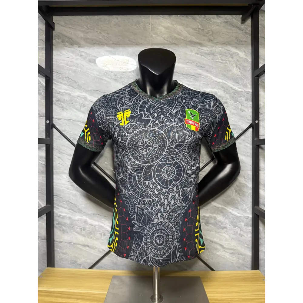Maillot Mali CAN Concept Noir & Vert Version Joueur 2025/2026
