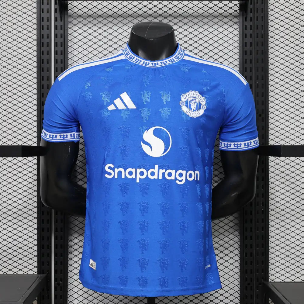 Maillot Manchester United Bleu Version Joueur 2025/2026