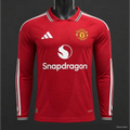 Maillot Manchester United Domicile Version Joueur 2026/2027 manches longues