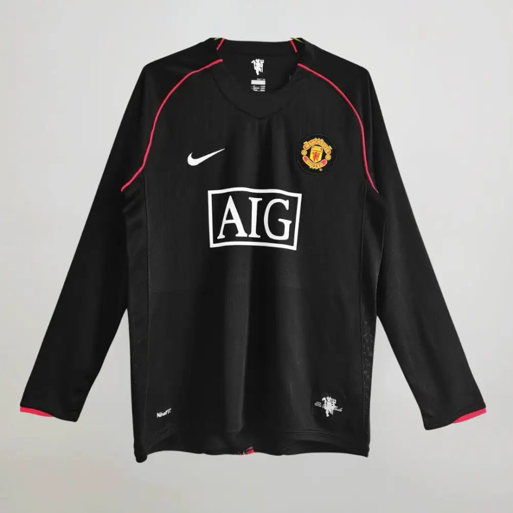 Maillot Manchester United Retro Third 2007/2008 Manches longues