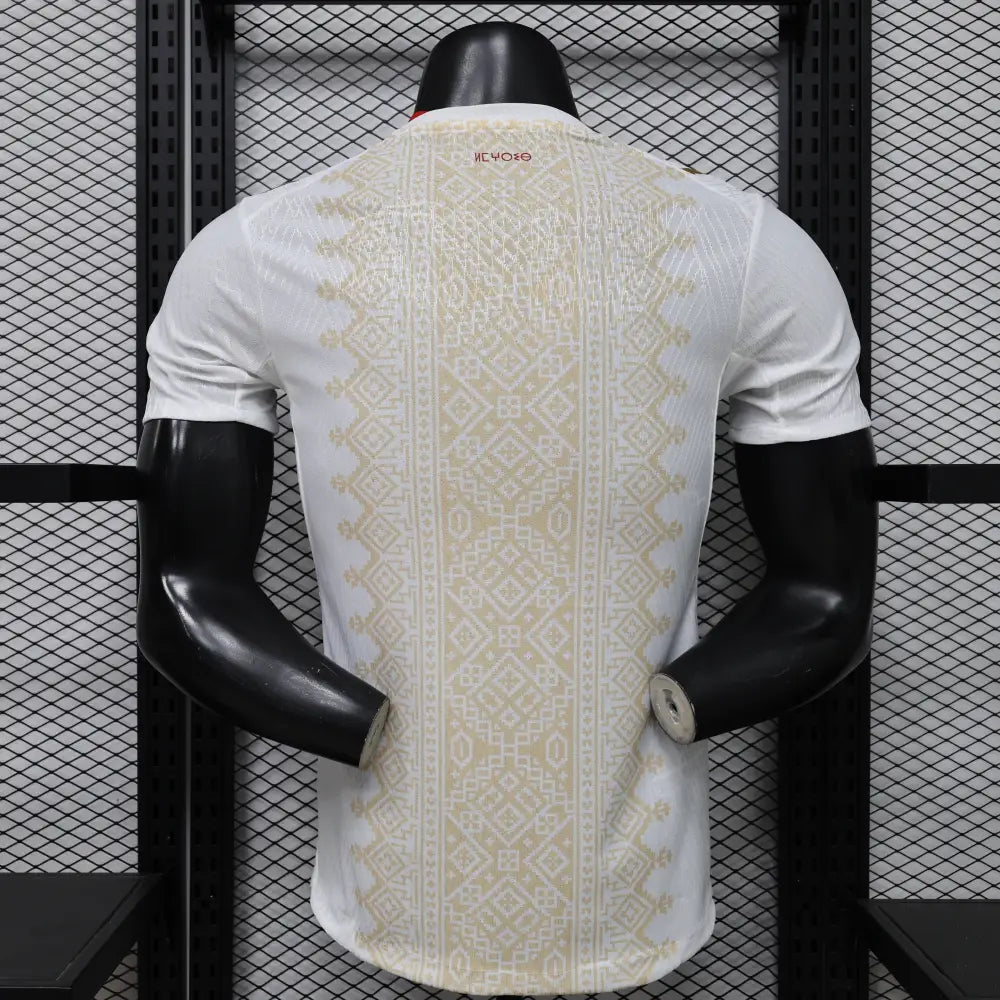 Maillot Maroc Coupe du Monde 2026 Extérieur Version joueur