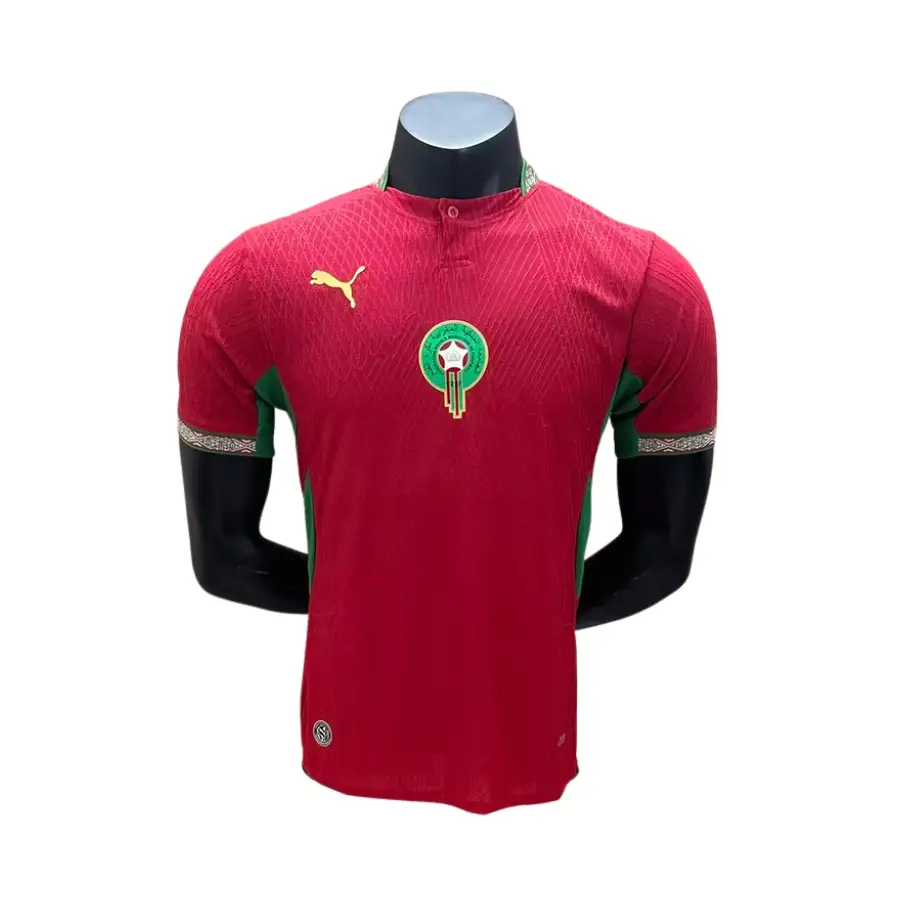 Maillot Maroc Domicile Version Joueur Coupe du Monde 2026