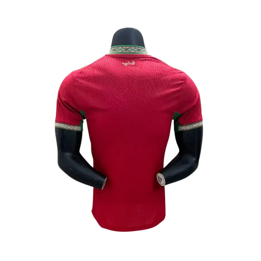 Maillot Maroc Domicile Version Joueur Coupe du Monde 2026