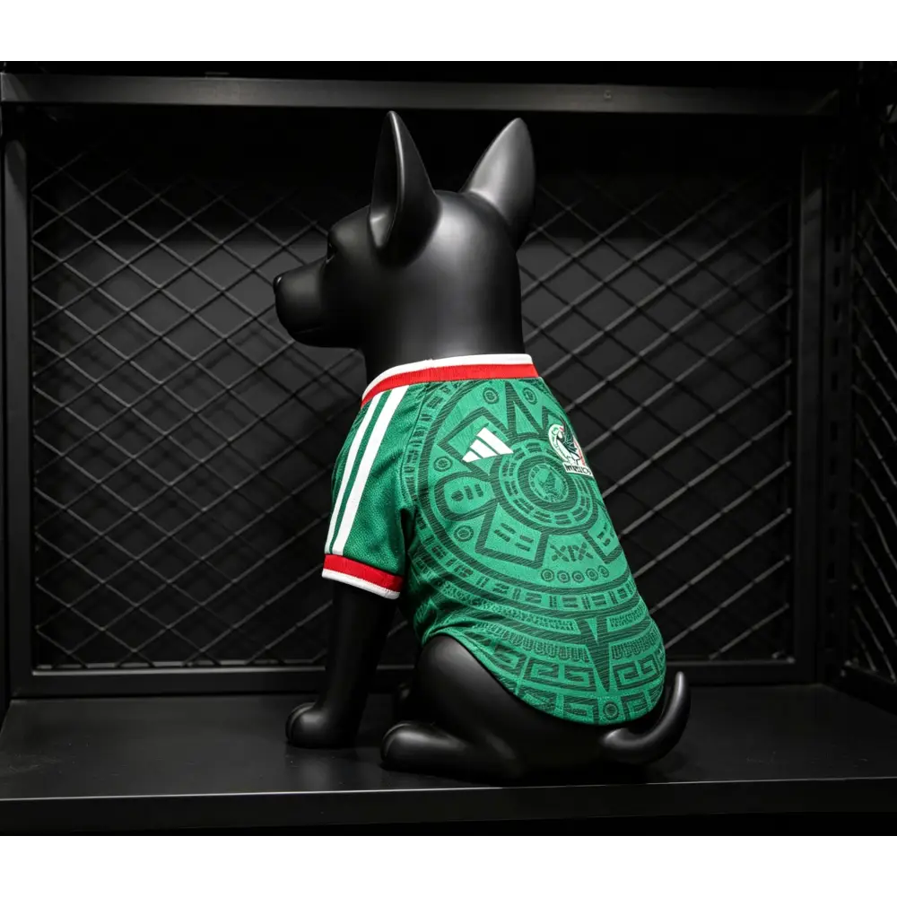 Maillot Mexique Coupe du Monde 2026 pour Chien