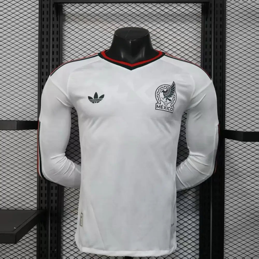 Maillot Mexique exterieur manches longues version joueur Coupe du Monde 2026