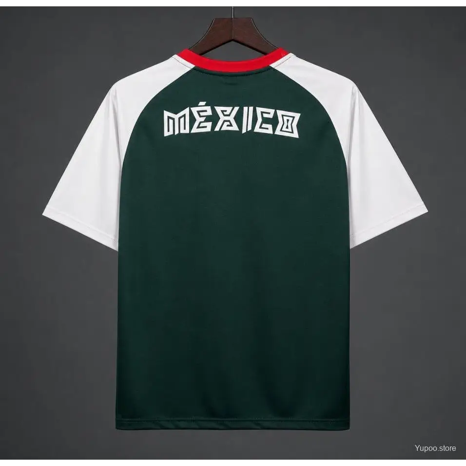 Maillot Mexique Pré Match Coupe du Monde 2026 Vert