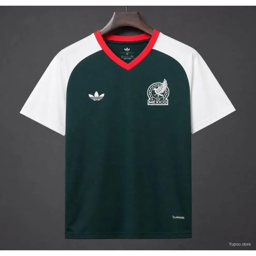 Maillot Mexique Pré Match Coupe du Monde 2026 Vert