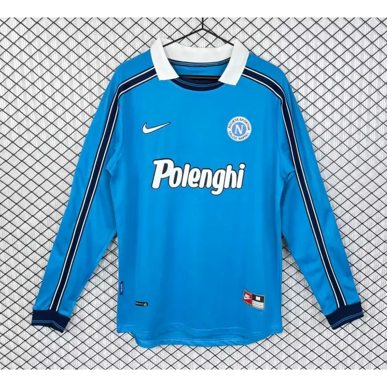 Maillot Naples SSC Domicile Retro manches longues 1998/1999