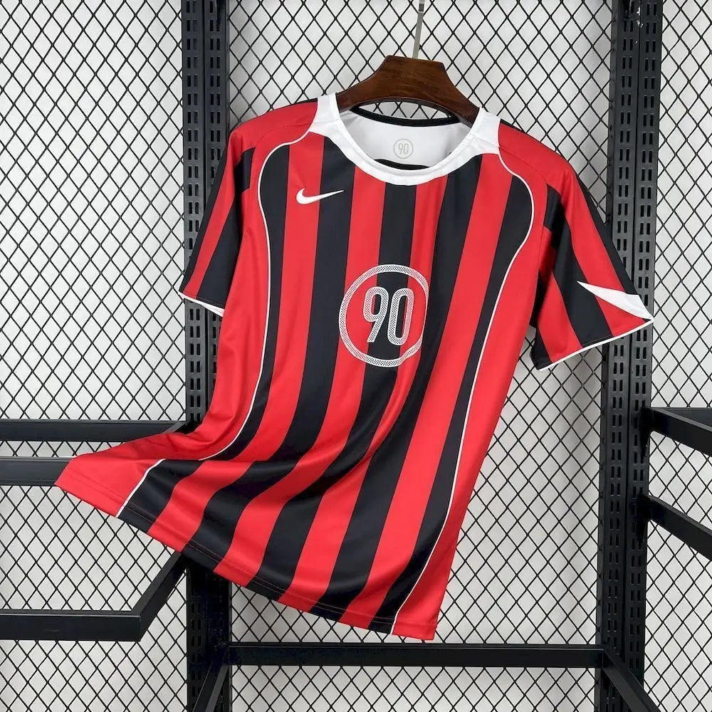 Maillot Nike 90 Noir et rouge