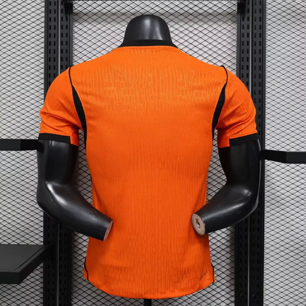 Maillot Pays Bas Domicile Version Joueur Coupe du Monde 2026