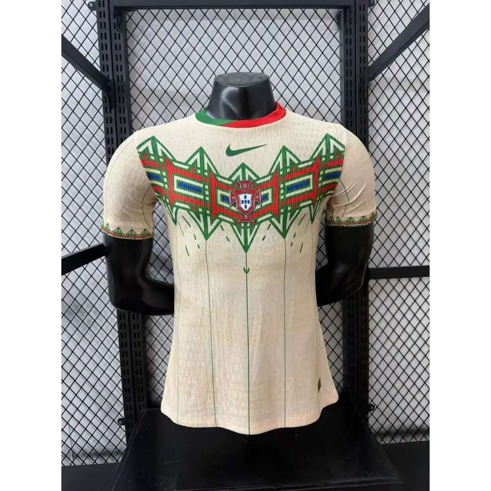 Maillot Portugal Concept Blanc Version Joueur Coupe du Monde 2026