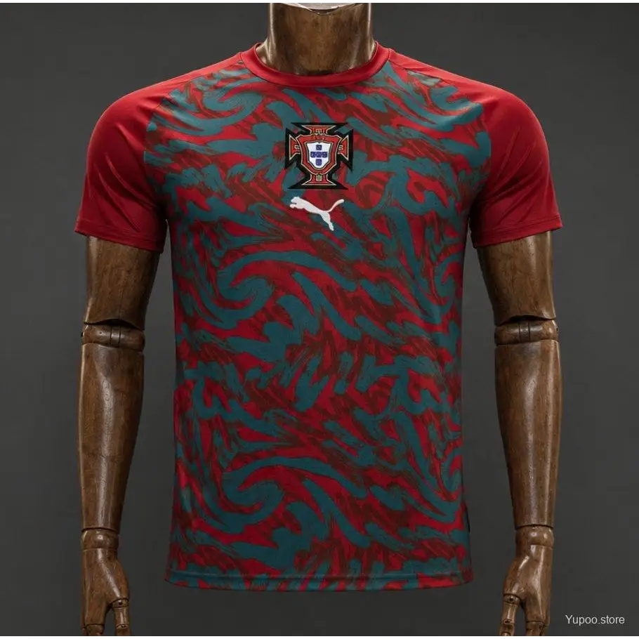 Maillot Portugal Coupe du Monde 2026 Pré Match Rouge