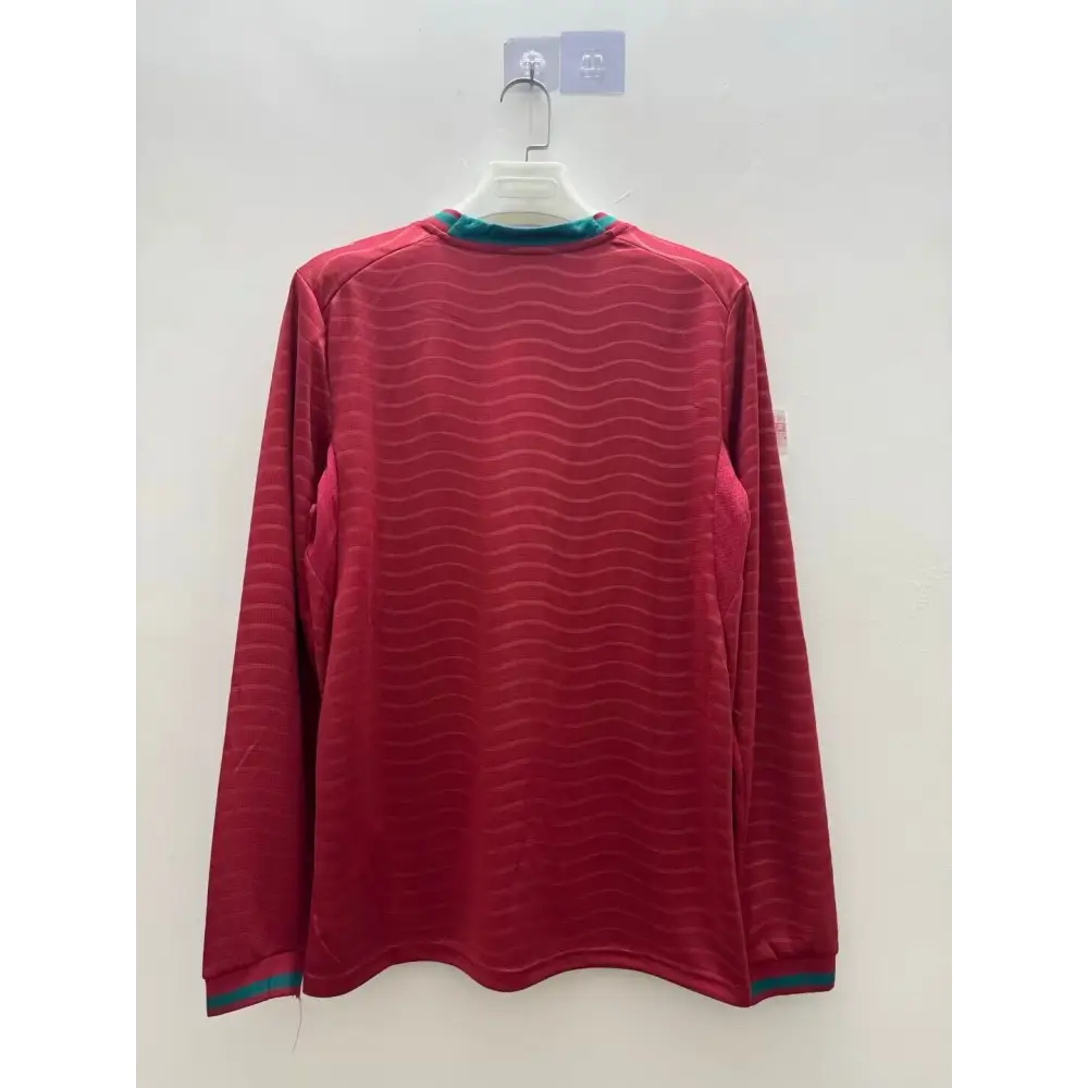 Maillot Portugal domicile Coupe du Monde 2026 manches longues