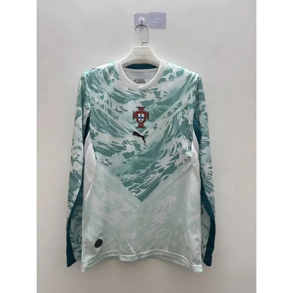 Maillot Portugal extérieur Coupe du Monde 2026 manches longues