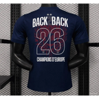 Maillot PSG Domicile 2 Étoile Back to Back 2025/2026 Version joueur