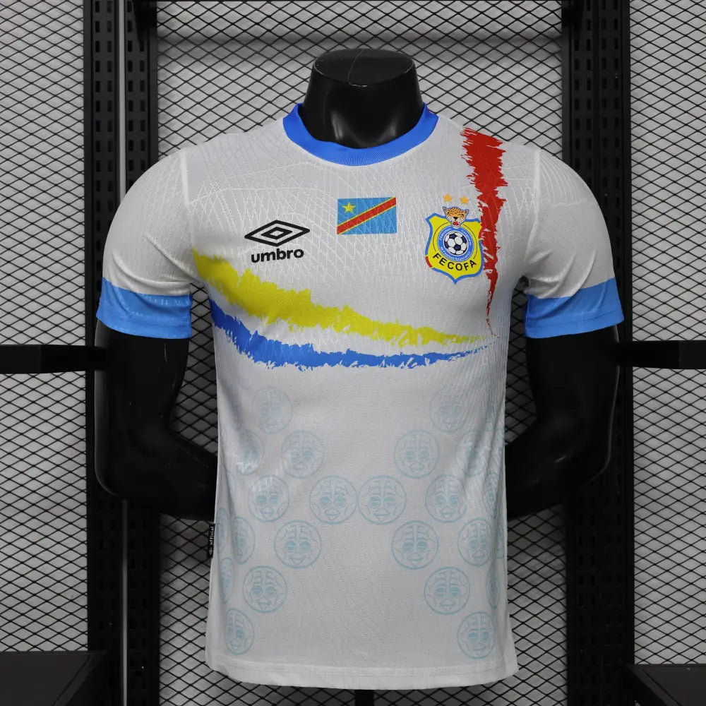 Maillot RDC Congo Coupe du Monde 2026 Extérieur Version joueur