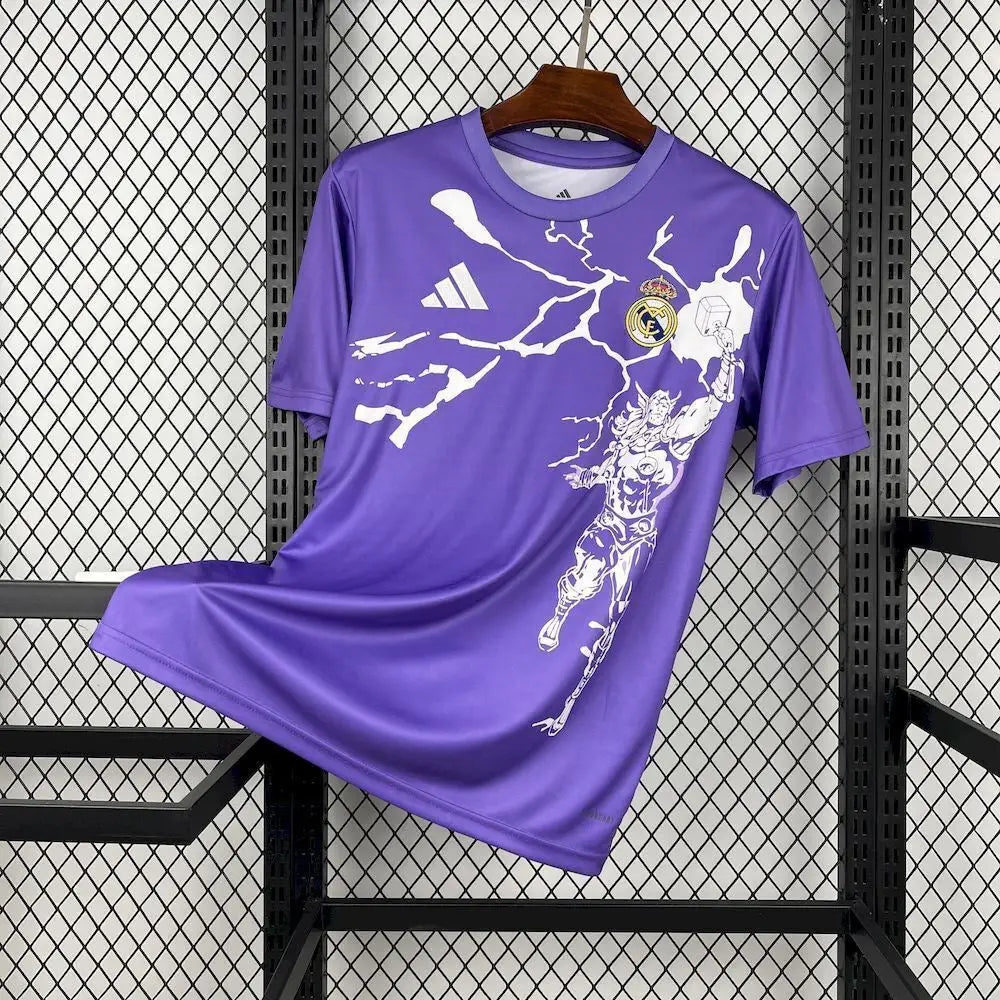 Maillot Real Madrid Concept Thor violet 2025/2026
