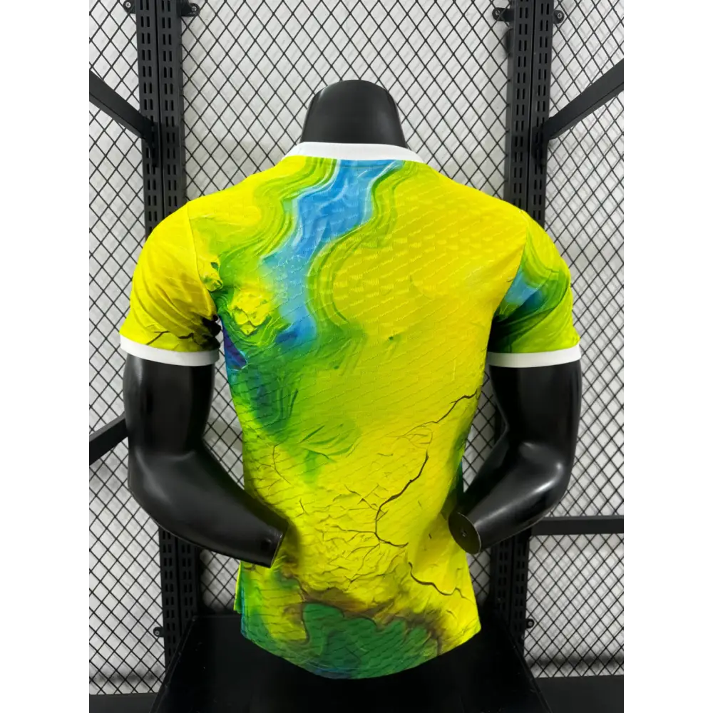Maillot Real Madrid jaune version joueur 2025/2026