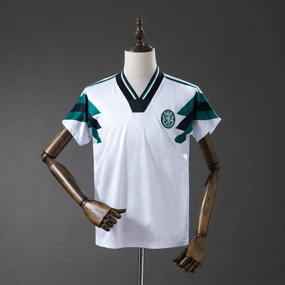 Maillot Sporting Lisbonne CP Retro Blanc