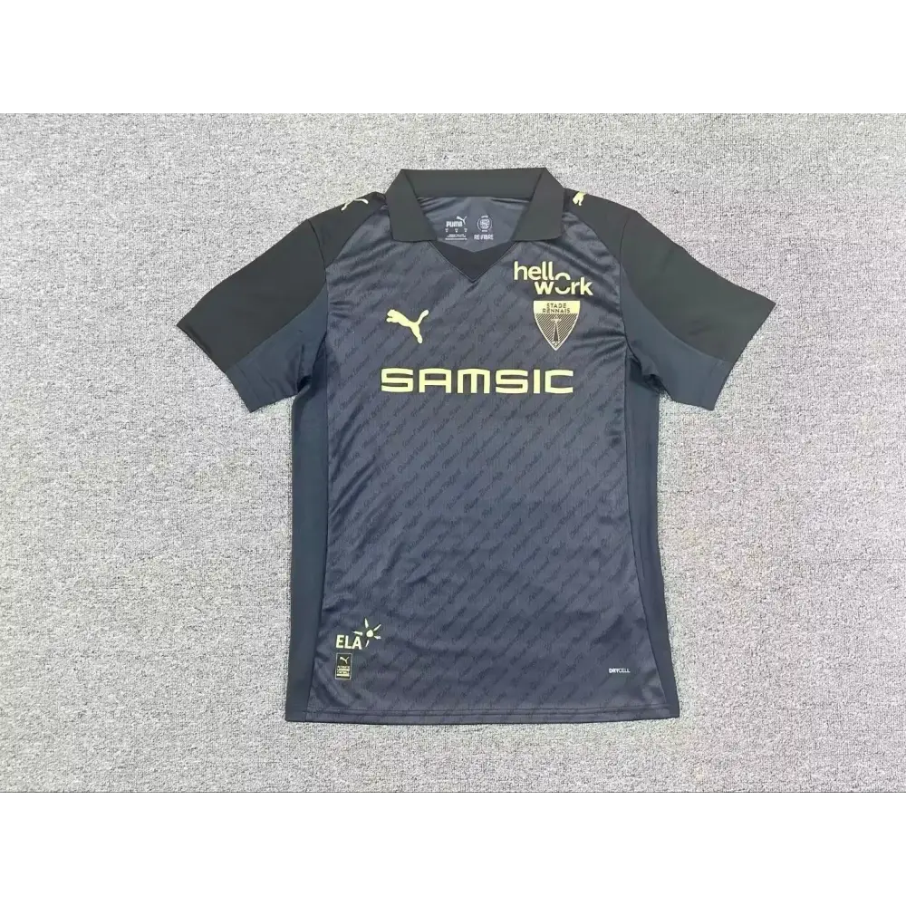 Maillot Stade Rennais 125 Ans Noir 2025/2026