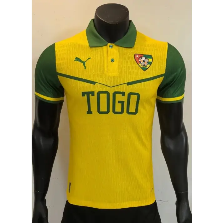 Maillot Togo Concept jaune Version Joueur 2025/2026