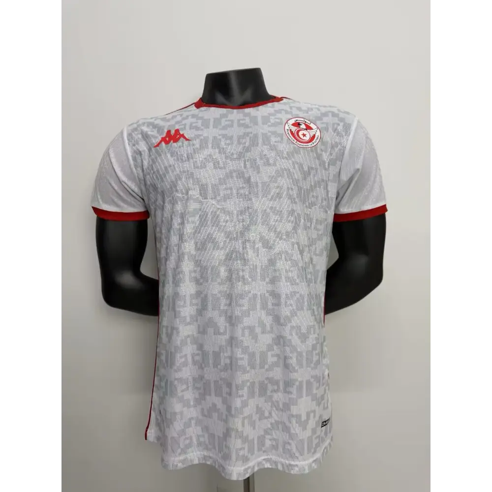 Maillot Tunisie Coupe du Monde 2026 Extérieur Version joueur