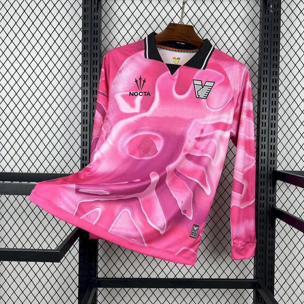 Maillot Venezia FC Nocta rose manches longues 2025/2026