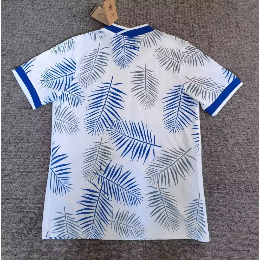 Maillots Brésil Blanc fleurs 2025/2026