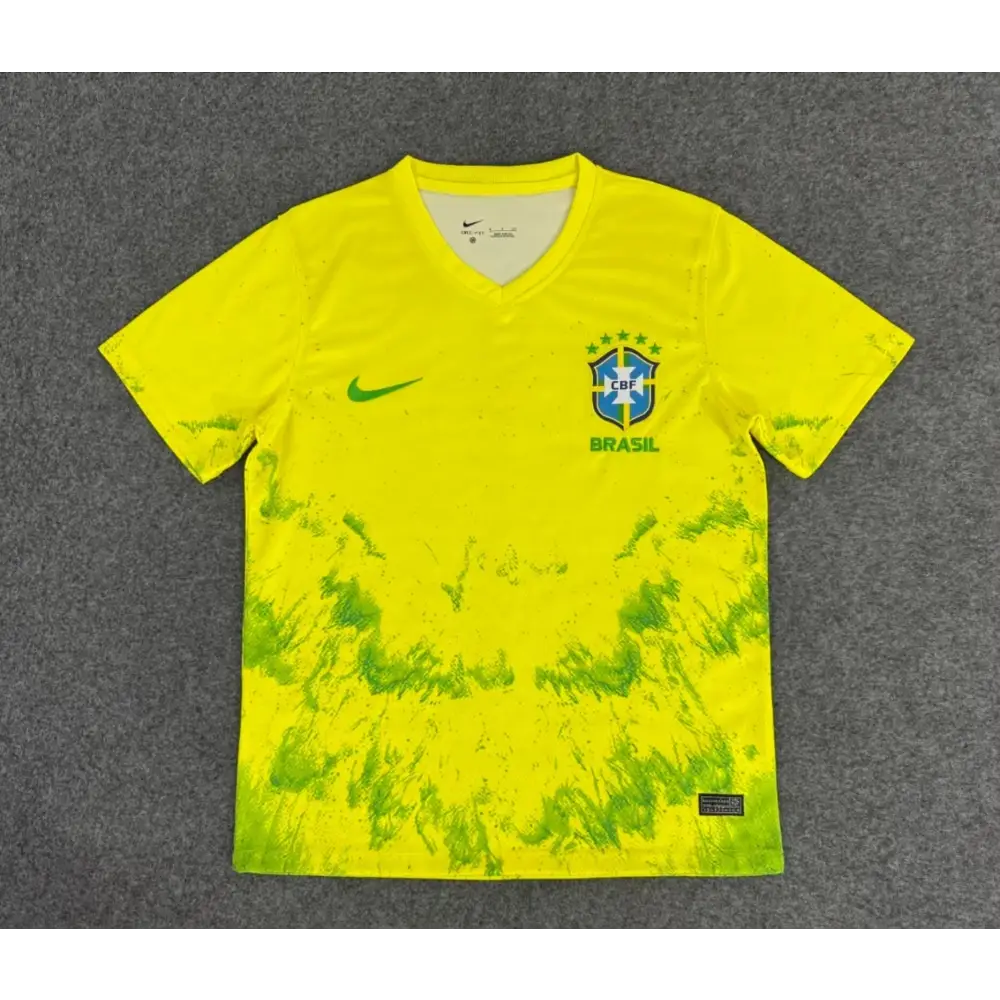 Maillots Brésil Jaune montagne 2025/2026