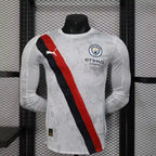 Manchester City Extérieur Version Joueur Manches Longues 2025/2026