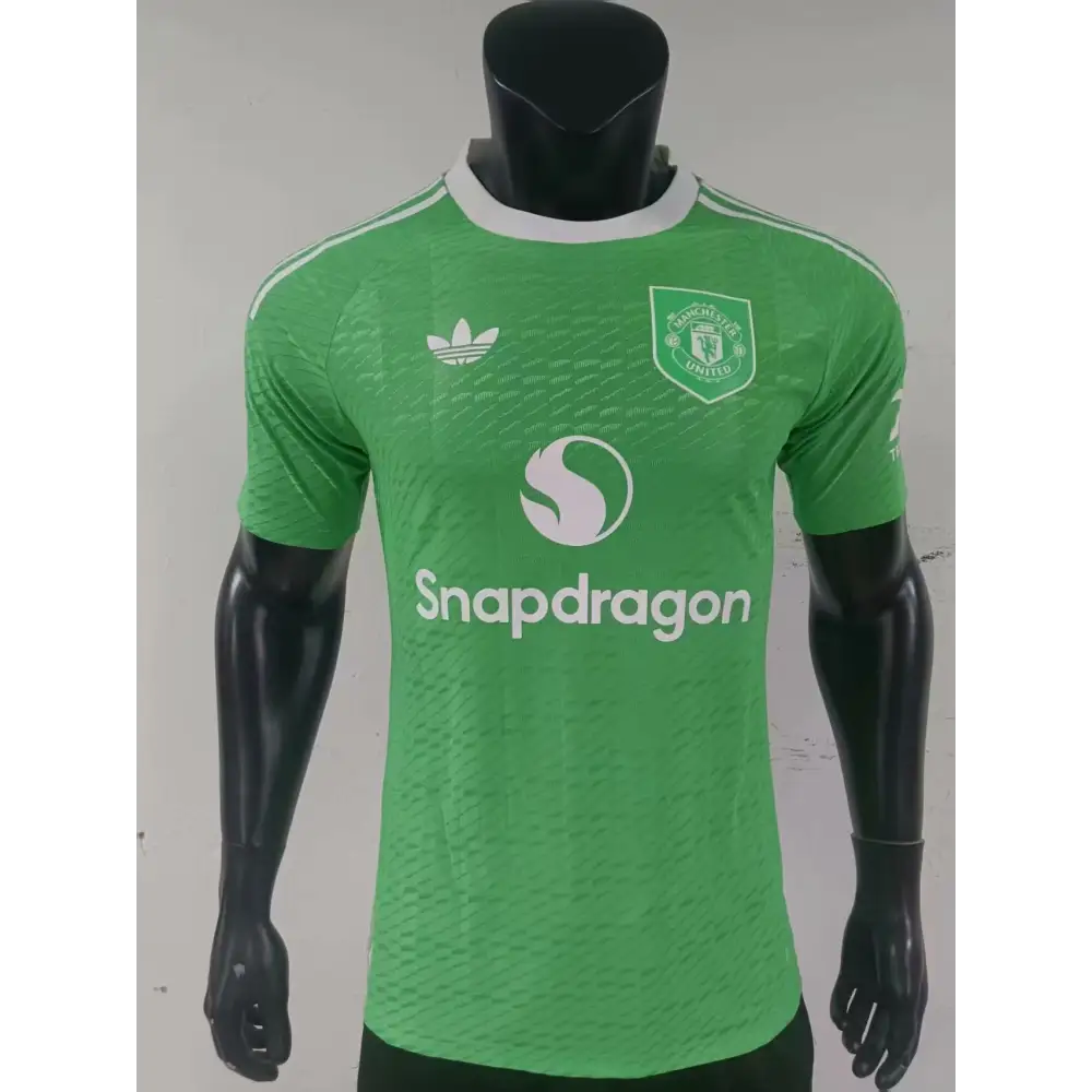 Manchester United Gardien Vert Version Joueur 2025/2026