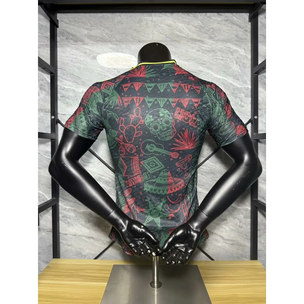 Mexique Noir & Rouge Version Joueur 2025/2026