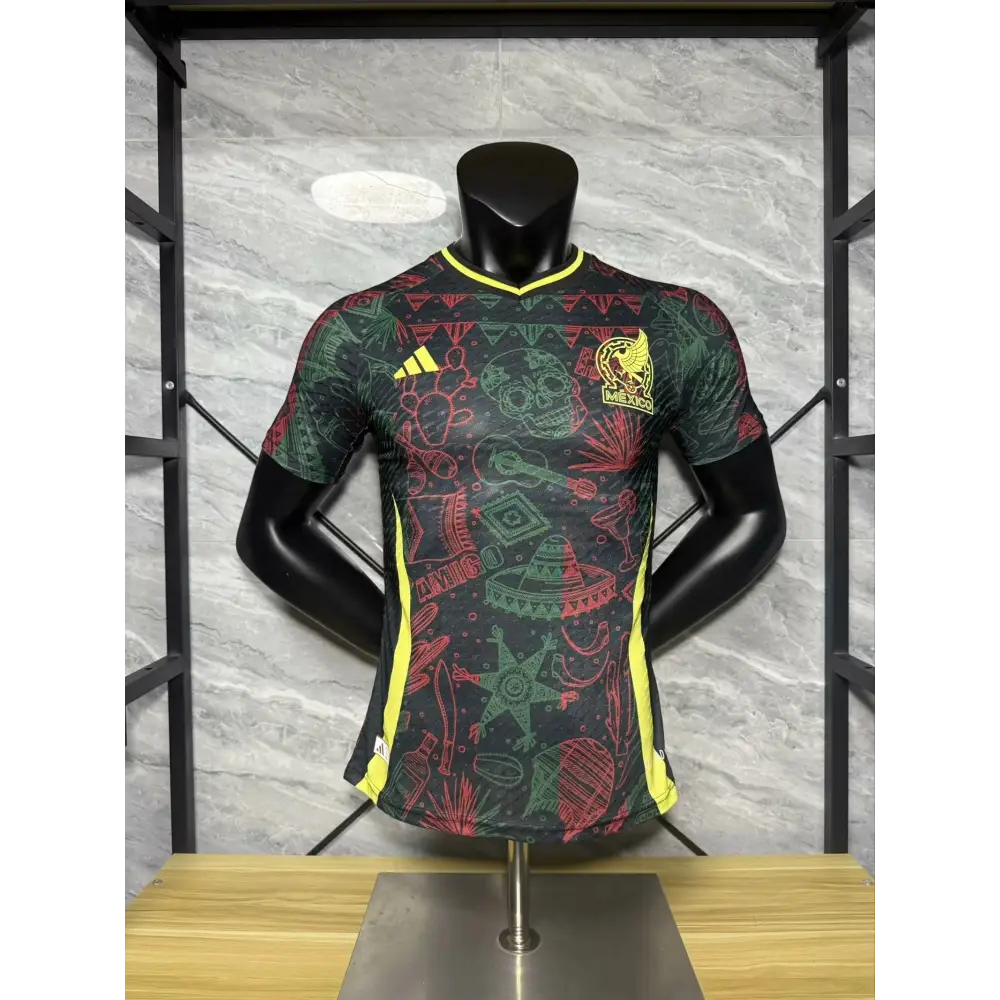 Mexique Noir & Rouge Version Joueur 2025/2026