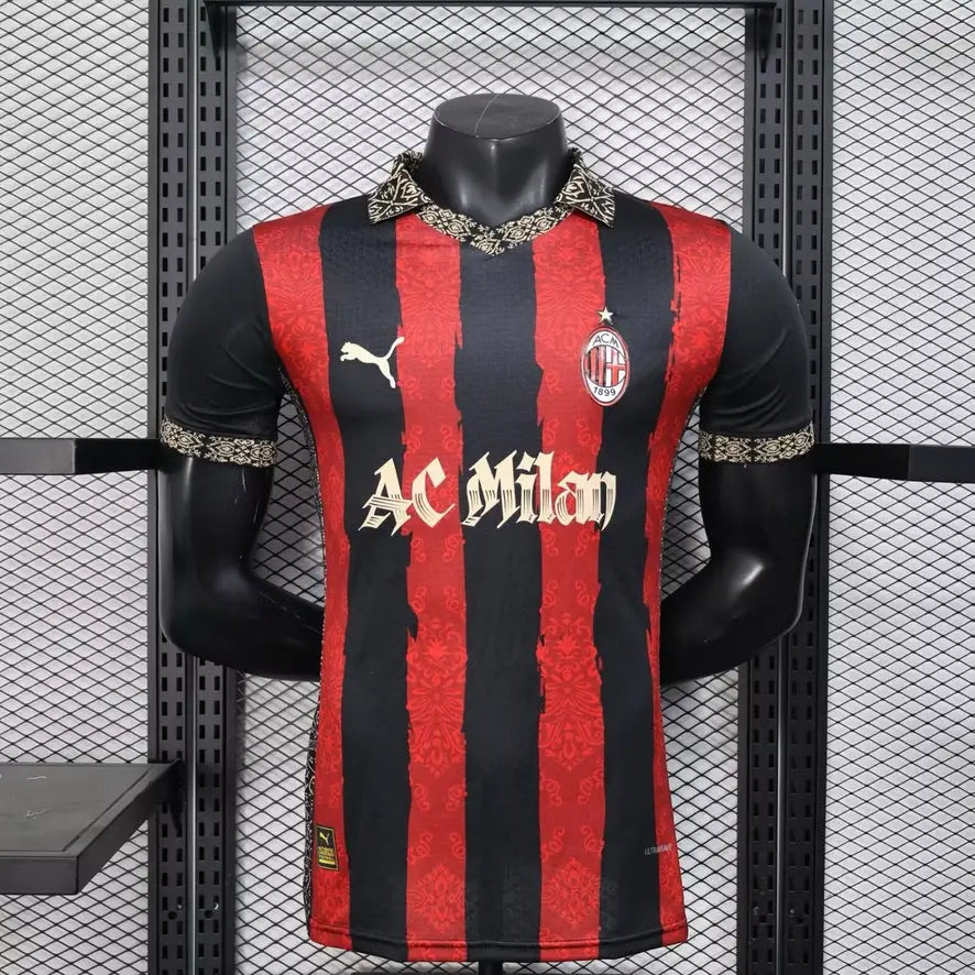 Milan AC Edition spécial noir version joueur 2025/2026