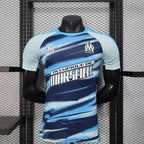 OM Olympique de Marseille Pre-Match Bleu Version Joueur 2025/2026