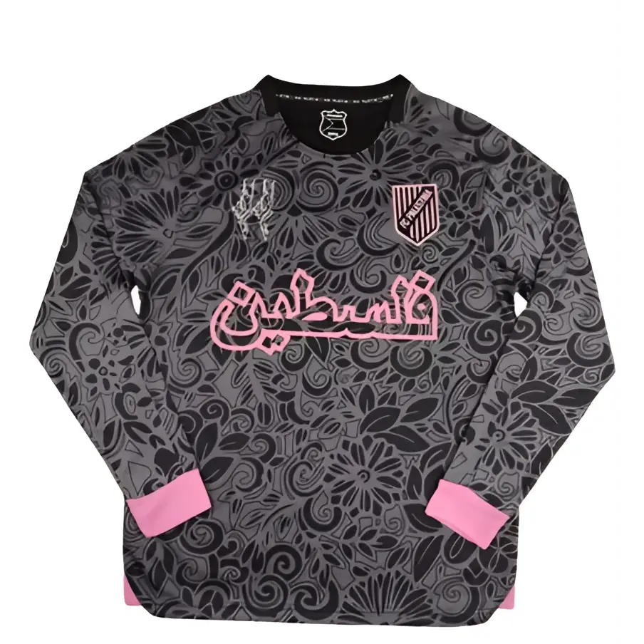 Palestine Manches Longues Noir Farrah Azam