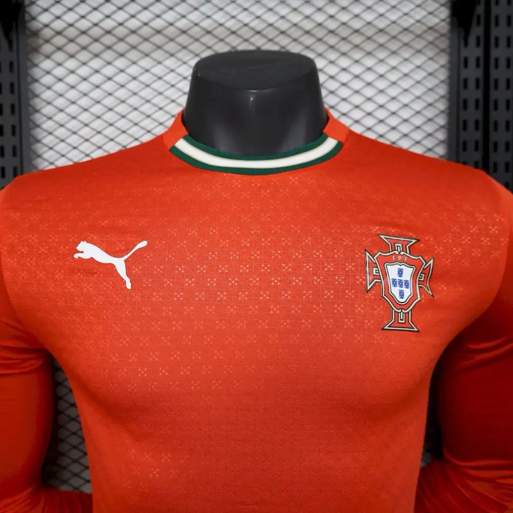 Portugal Domicile Version joueur Manches Longues 2025/2026