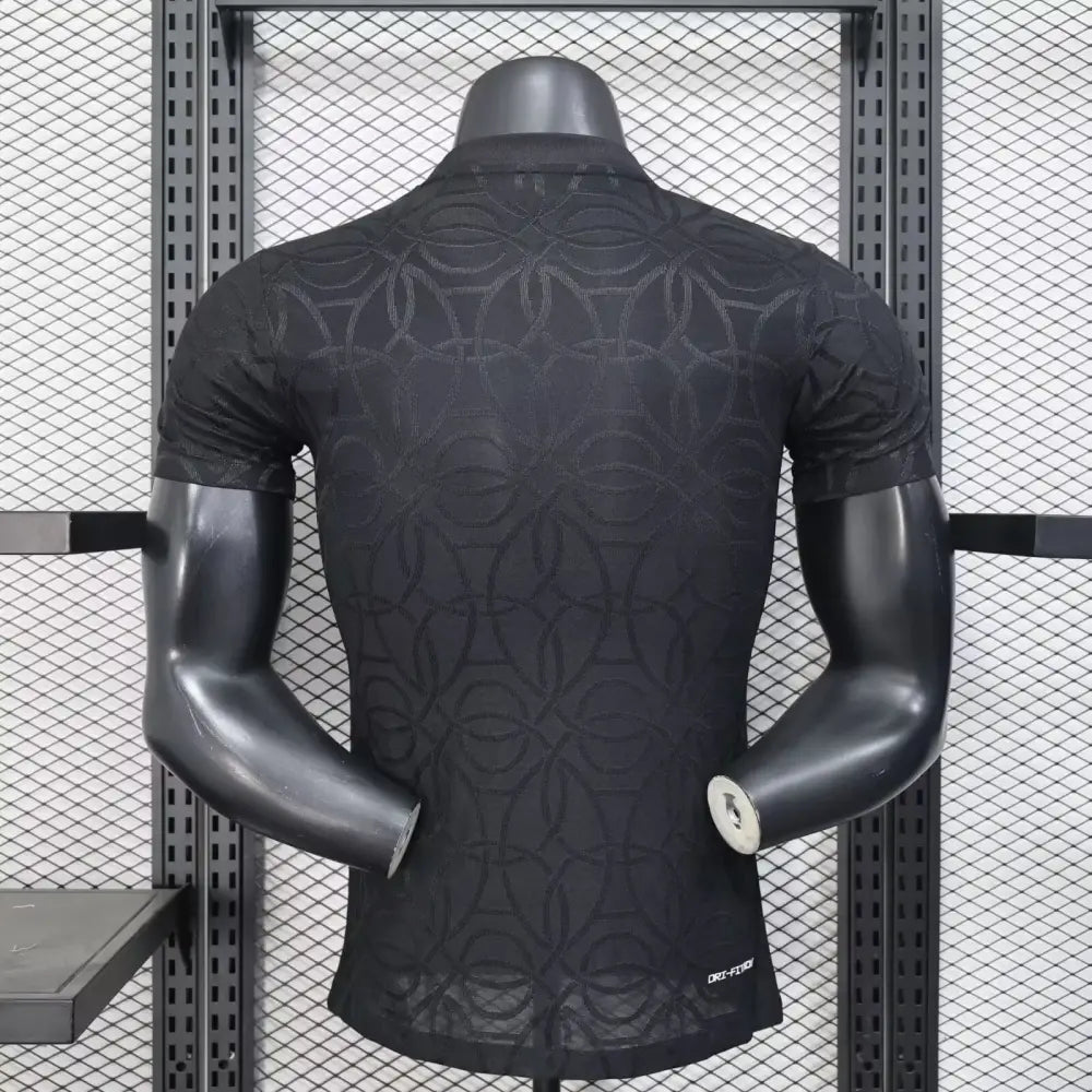 PSG Paris-Saint-Germain Noir Version Joueur 2025/2026